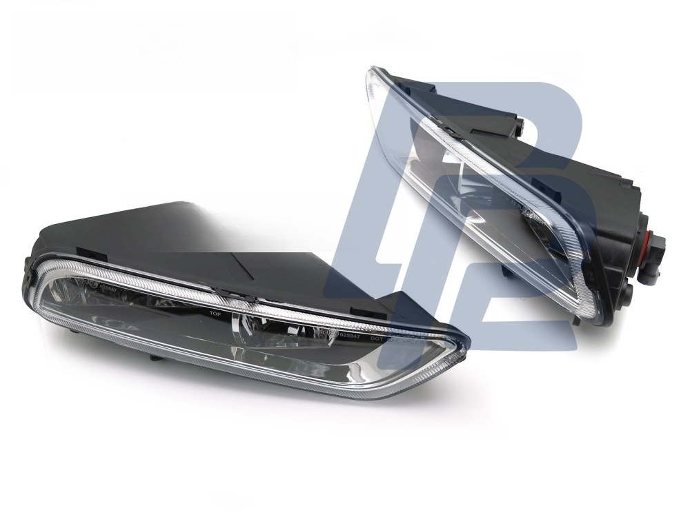 Fog Lights with DRL Clear for VW Passat B7 2010–2014 Saloon / Variant - 4