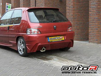 PEUGEOT 106 96-02 REARBUMPER HUNTER [AUTOR]