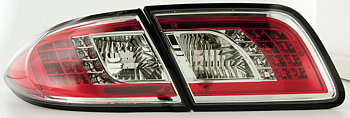 MAZDA 6 02-07 LED TAILLIGHTS SET CLEAR (NOT FOR WAGON)