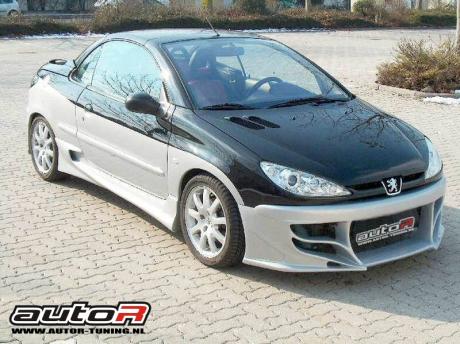 PEUGEOT 206 98-03 CC FRONTBUMPER HUNTER [AUTOR]