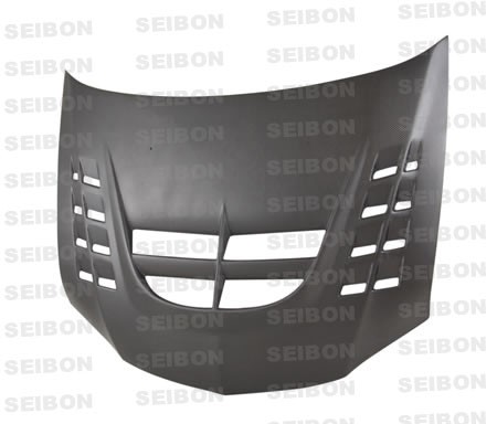 MITSUBISHI EVO VIII/IX 03-08 SEIBON CWII DRY-CARBON HOOD