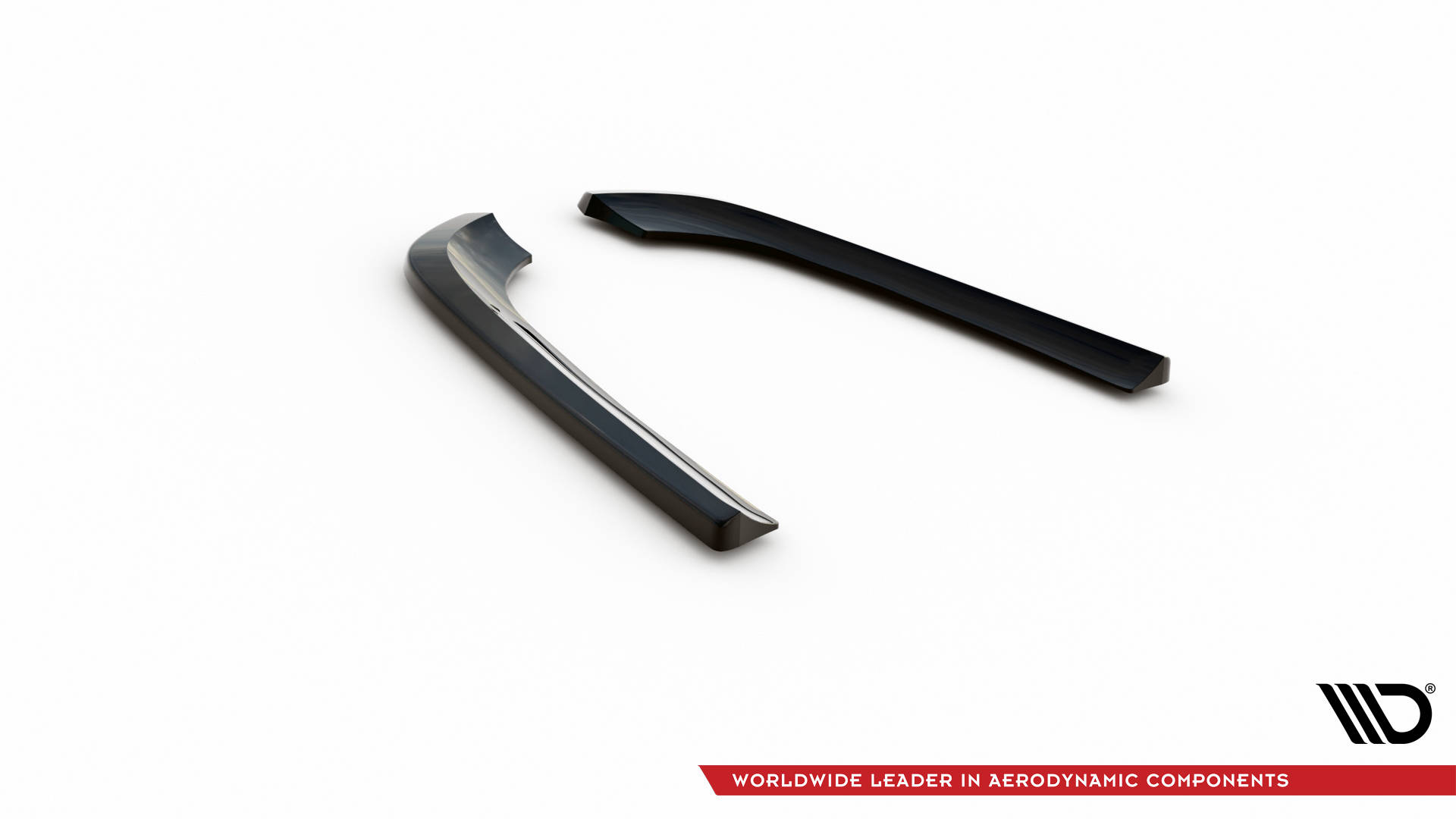 Rear Side Splitters V.1 Mercedes CLK W209 - 6