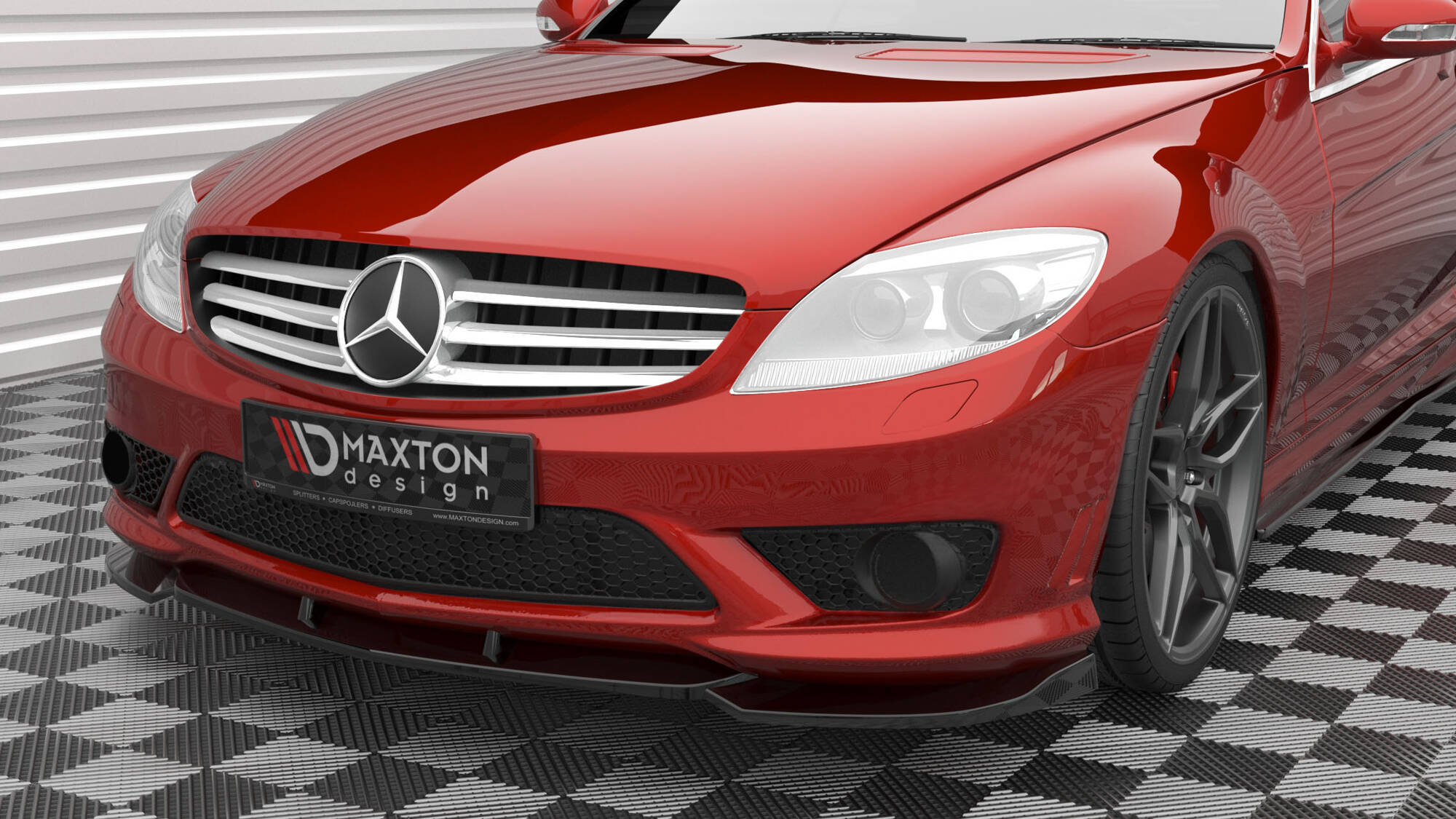 Front Splitter V.2 Mercedes-Benz CL 63 AMG C216 - 5