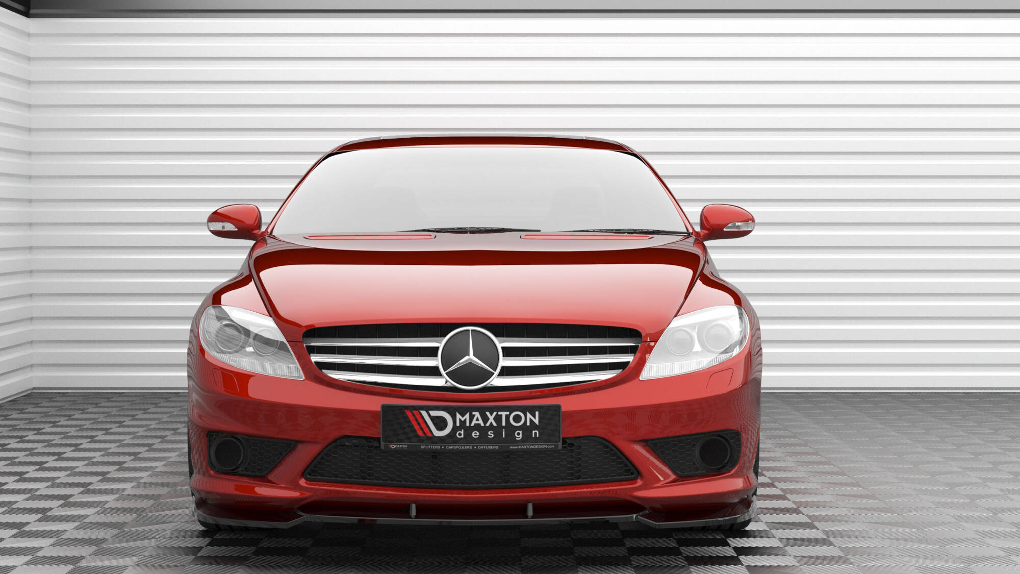 Front Splitter V.2 Mercedes-Benz CL 63 AMG C216 - 3