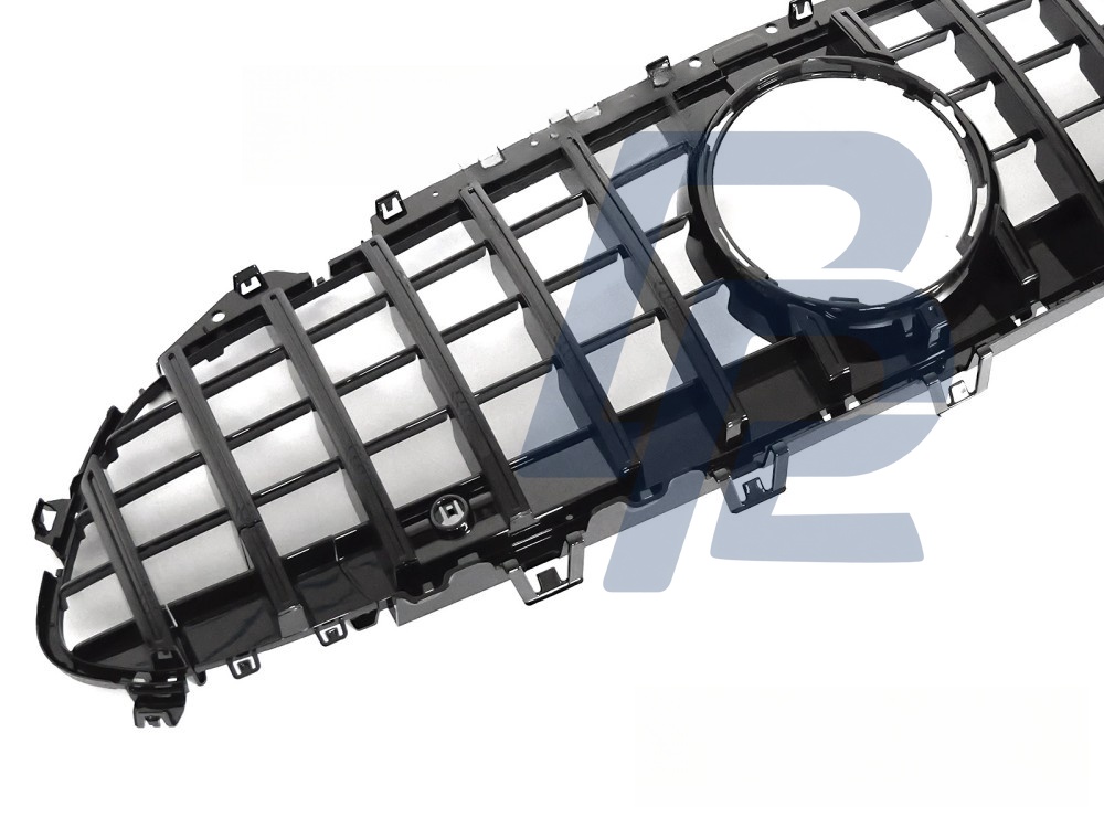 Grille Sport Gloss Black for Mercedes CLS C257 2018–2023 - 3