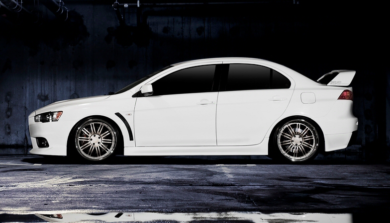 MITSUBISHI EVO X 08+ OEM LOOK REAR SPOILER HIGH SSS MODEL - 2