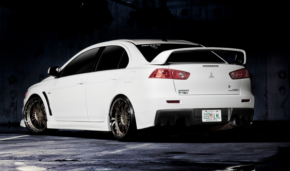 MITSUBISHI EVO X 08+ OEM LOOK REAR SPOILER HIGH SSS MODEL
