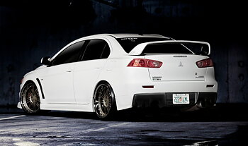 MITSUBISHI EVO X 08+ OEM LOOK REAR SPOILER HIGH SSS MODEL