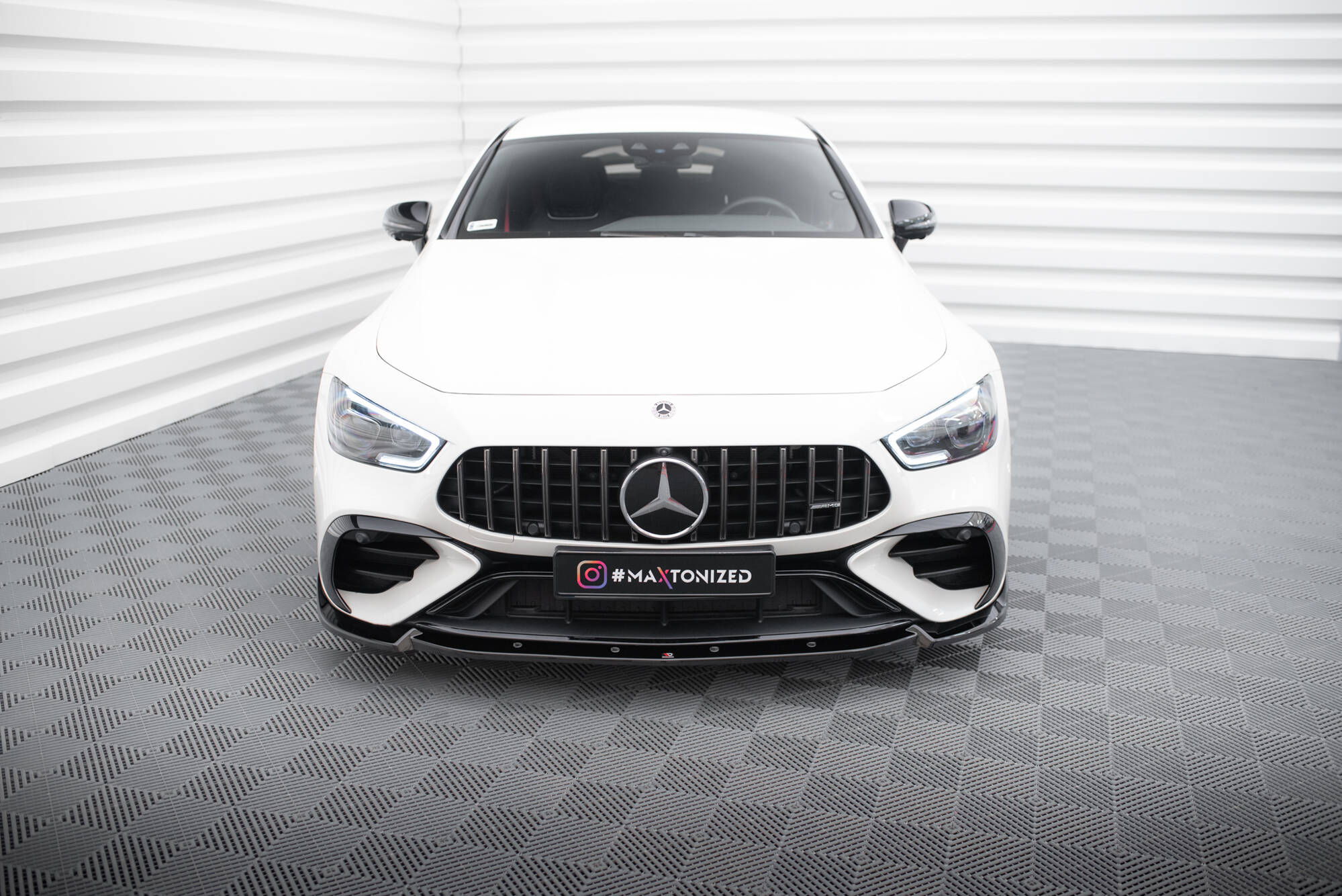 Front Splitter V.2 Mercedes-AMG GT 43 4 Door Coupe V8 Styling Package - 2