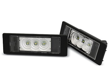 LICENSE LED LIGHTS BMW E63/E64/E81/E87/Z4/MINI LED CREE CLEAR