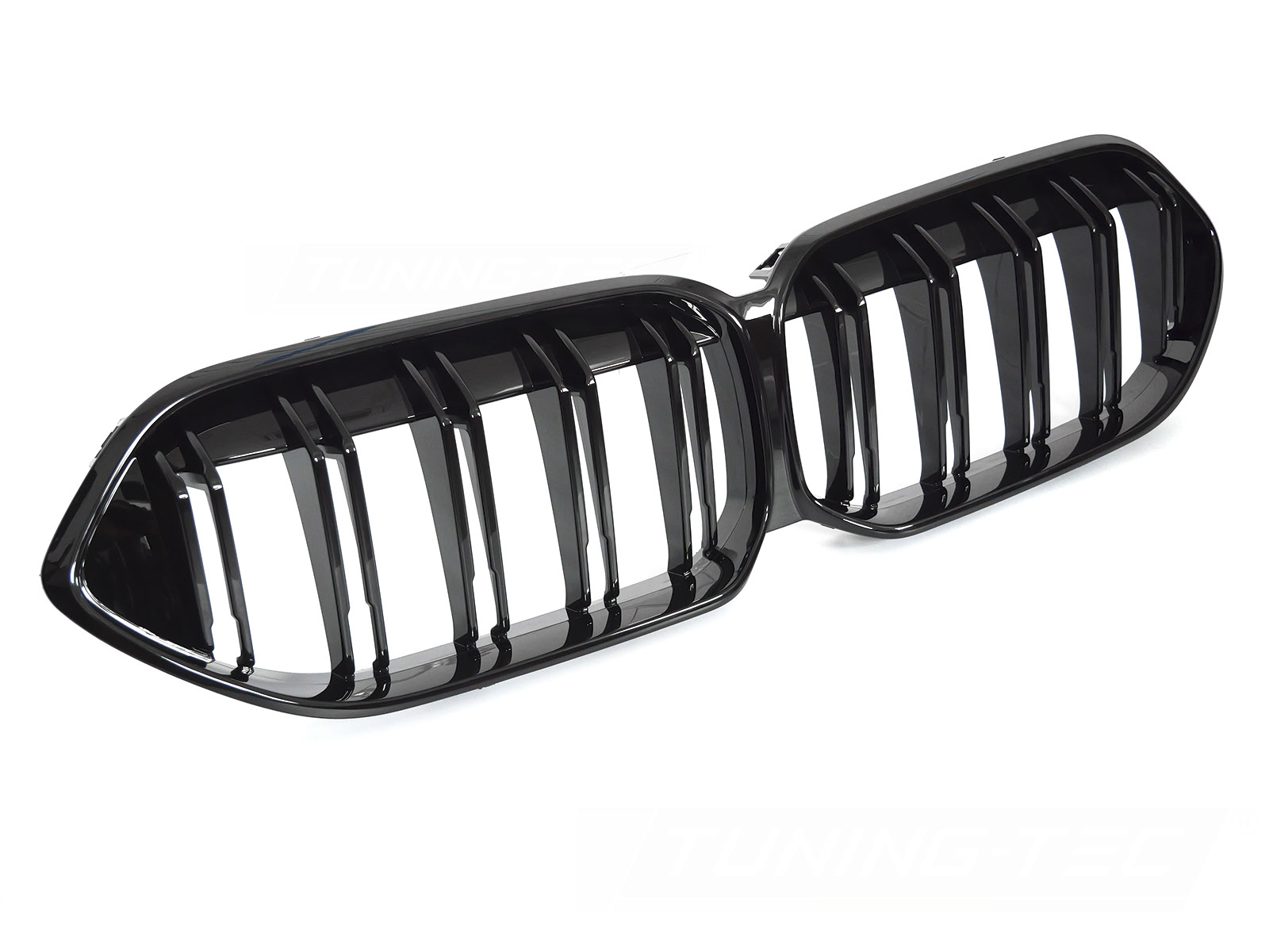 GRILL SPORT BLANK SVART DUBBELRIBBAD TILL BMW F44 2019-2024