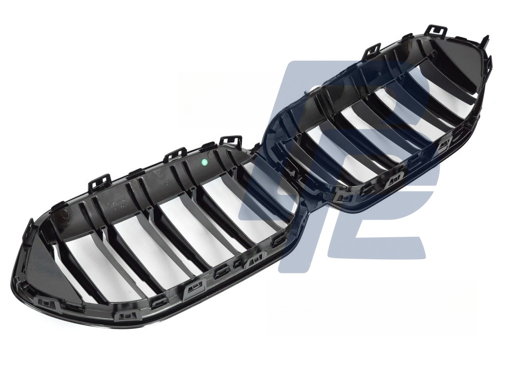 Grille Sport Gloss Black Double-Slat for BMW F44 2019–2024 - 5