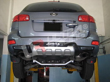 HYUNDAI SANTA FE 01-06 ULTRARACING 2-POINT REAR LOWER TIEBAR
