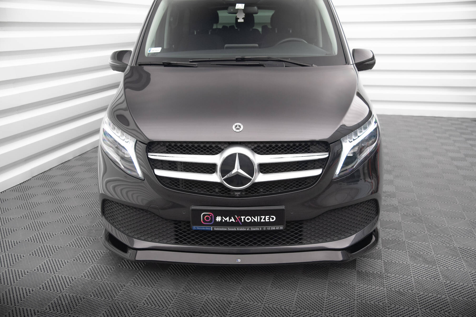 Front Splitter V.1 Mercedes-Benz V-Class W447 Facelift - 3