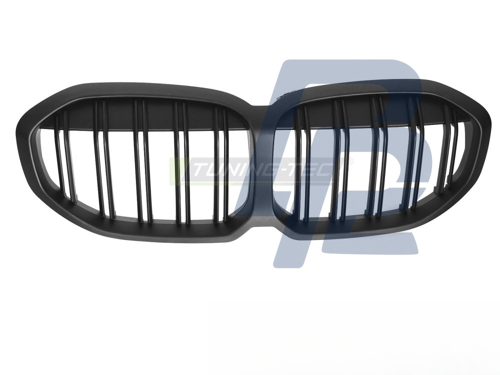 Grille Sport Matt Black Double-Slat for BMW F40 2019–2024 - 5
