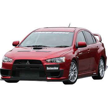 MITSUBISHI EVO X CHARGESPEED FRONT BUMPERLIP BOTTOMLINE