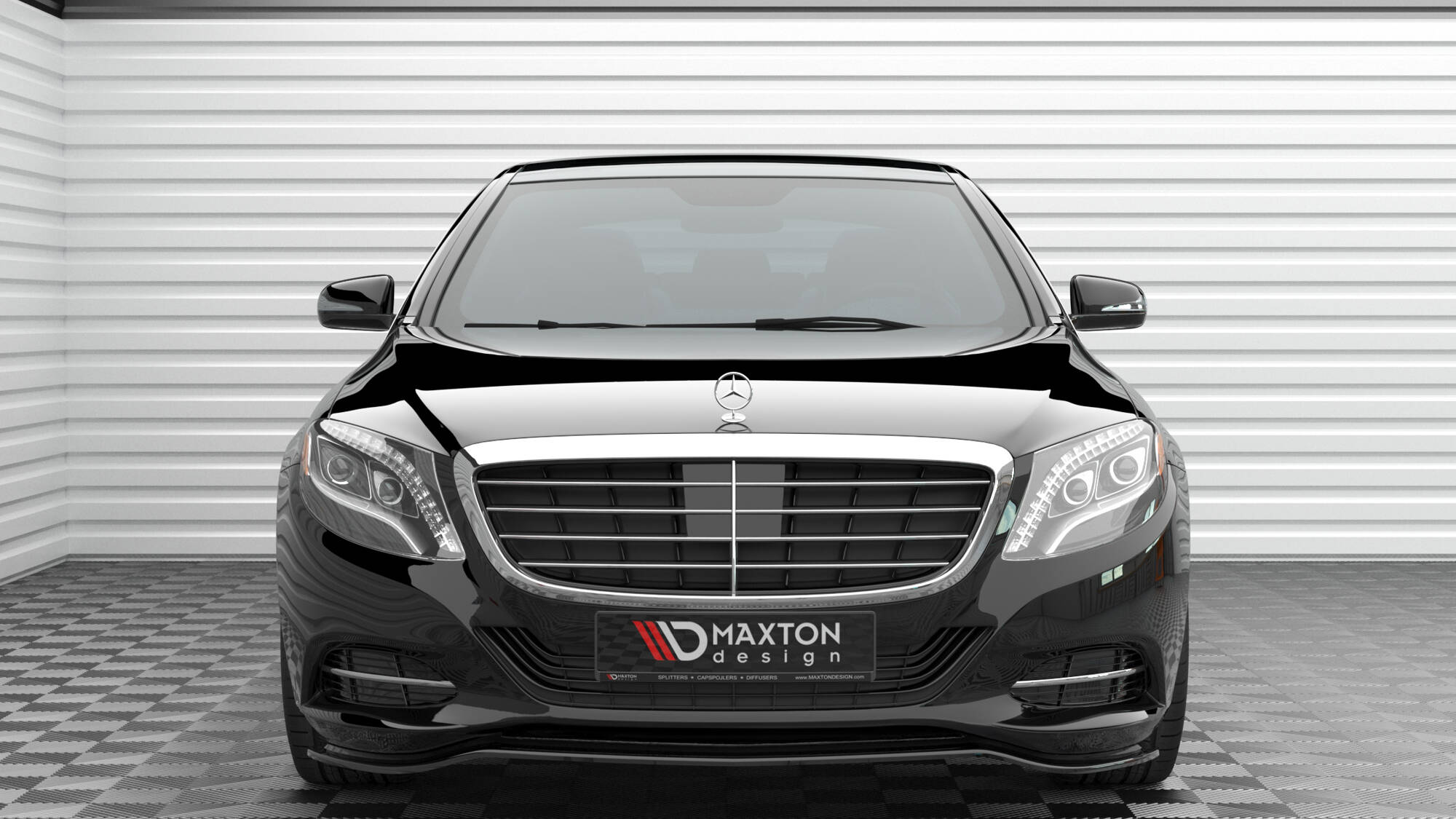 Front Splitter V.1 Mercedes-Benz S W222 - 3