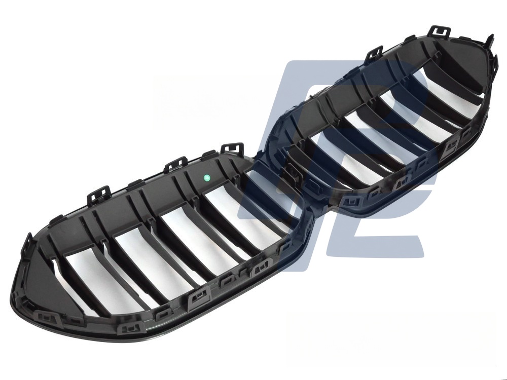 Grille Sport Matt Black Double-Slat for BMW F44 2019–2024 - 3