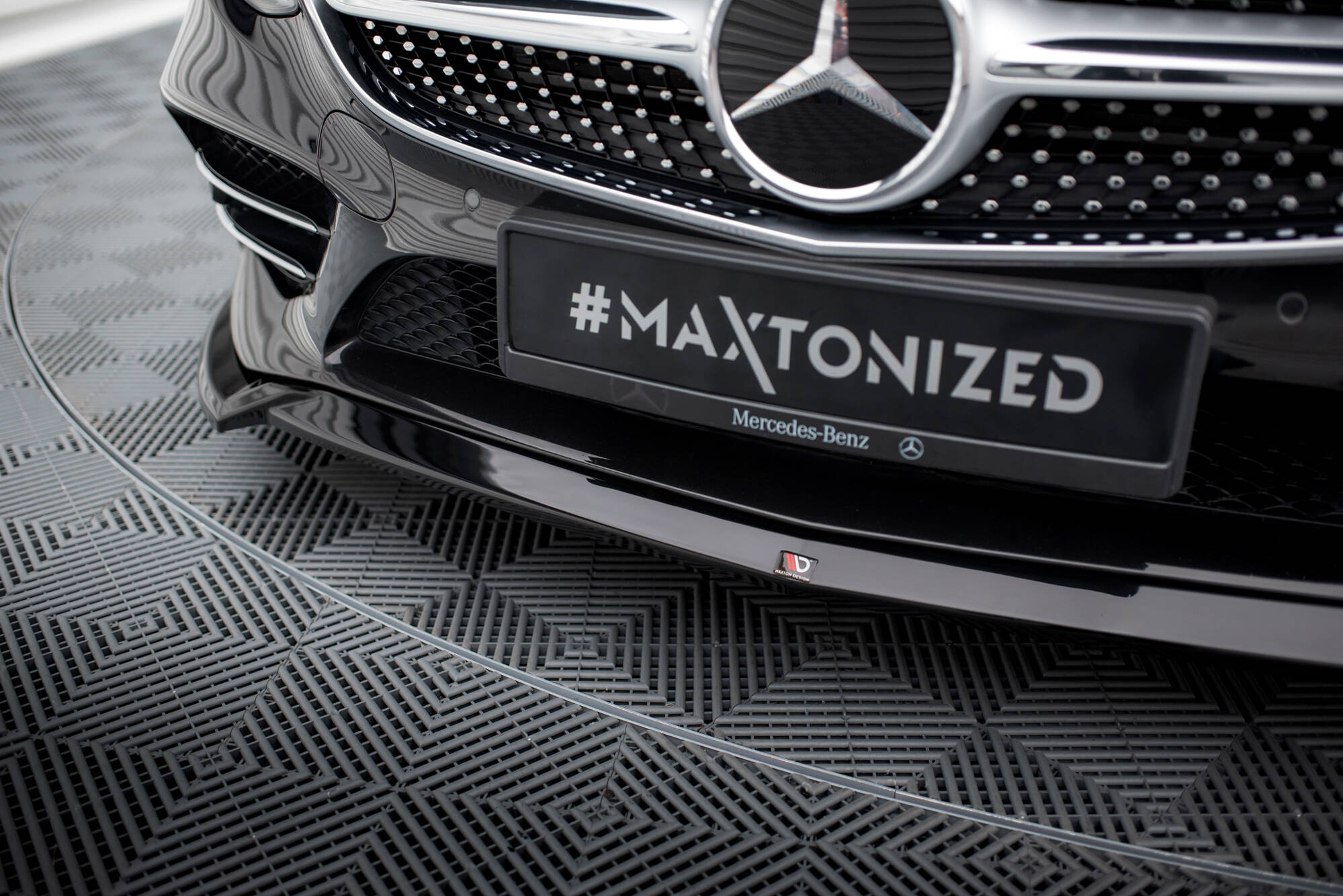 Front Splitter V.1 Mercedes-Benz S Coupe AMG-Line C217 Facelift - 3