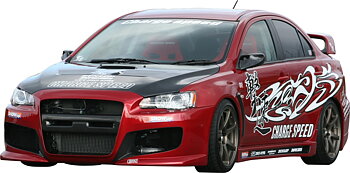MITSUBISHI EVO X CZ4A CHARGESPEED FRONT BUMPER