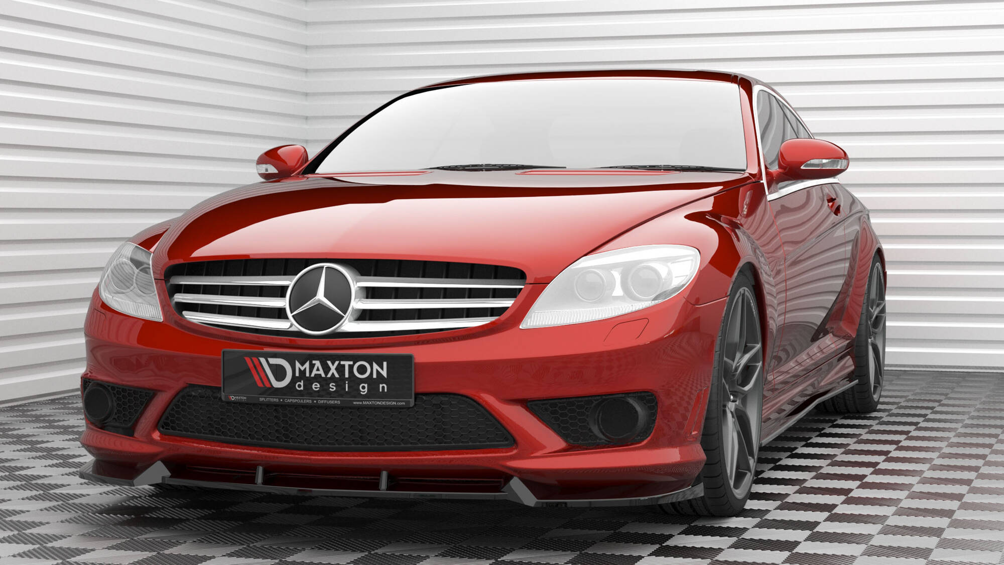 Front Splitter V.1 Mercedes-Benz CL 63 AMG C216 - 4