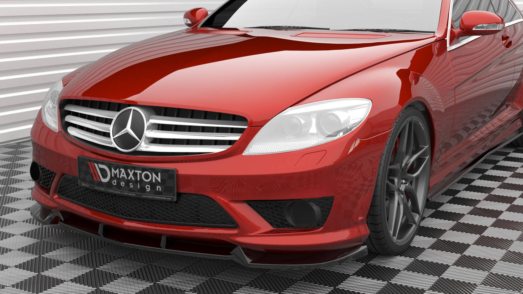 Front Splitter V.1 Mercedes-Benz CL 63 AMG C216 - 5