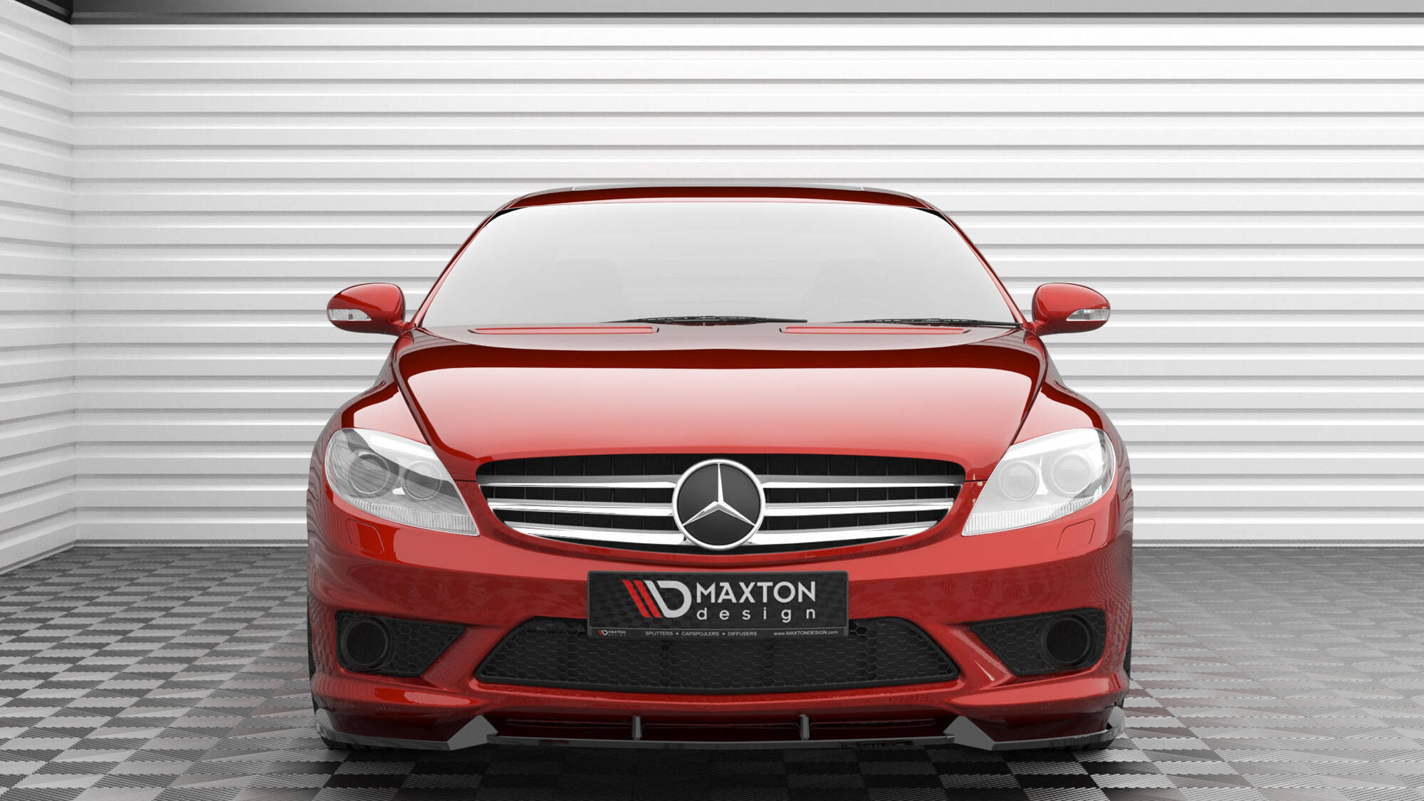 Front Splitter V.1 Mercedes-Benz CL 63 AMG C216 - 3