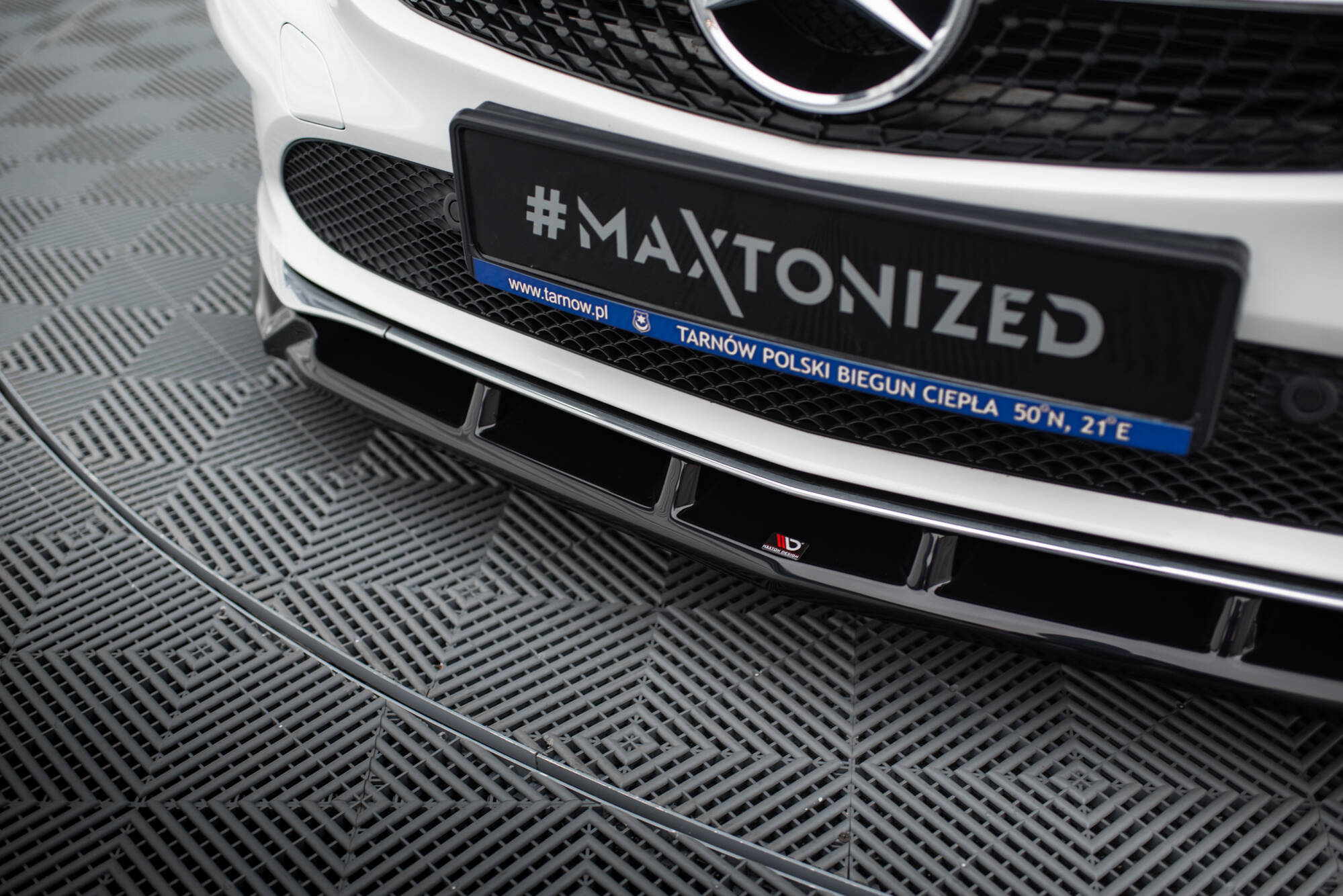 Front Splitter Mercedes-Benz CLA C117 Facelift - 3
