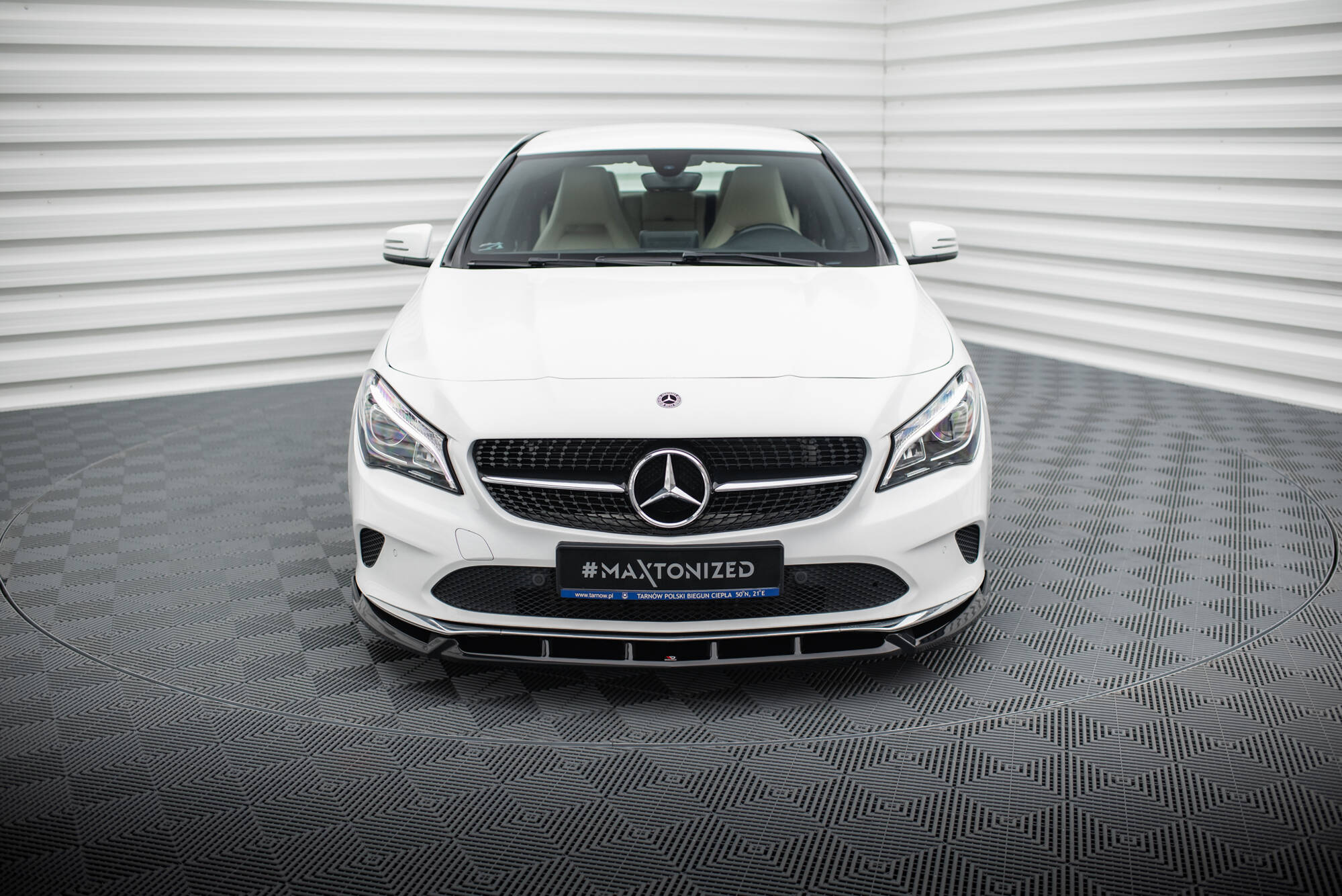 Front Splitter Mercedes-Benz CLA C117 Facelift - 2