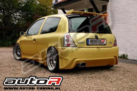 RENAULT CLIO II 98-00 3D SPOILER MINIWING [AUTOR]