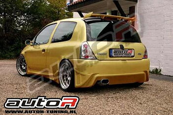 RENAULT CLIO II 98-00 3D SPOILER MINIWING [AUTOR]