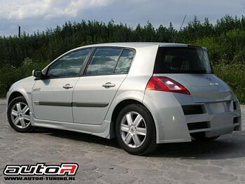 RENAULT MEGANE 03+ 3D REARBUMPER CHAMPION [AUTOR]