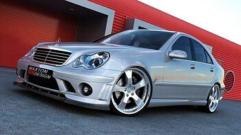 Front Splitter (For ME-C-203-AMG204-F1 Bumper)