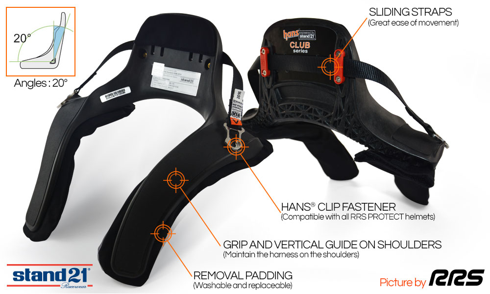 STAND 21 HANS® - CLUB SERIES - 20° 830G - 2