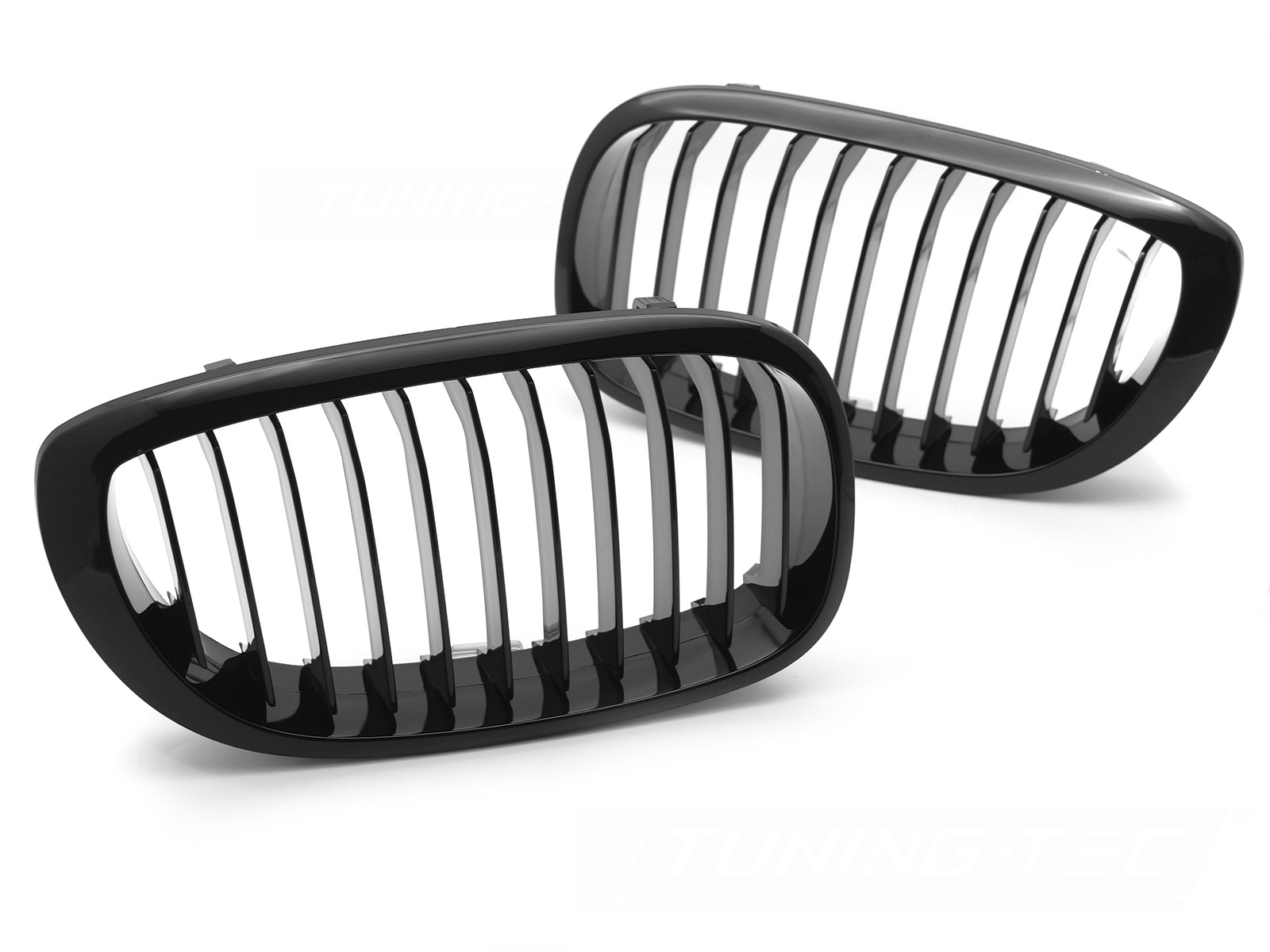 GRILL BLANK SVART TILL BMW E46 LCI SEDAN / TOURING 2001-2005