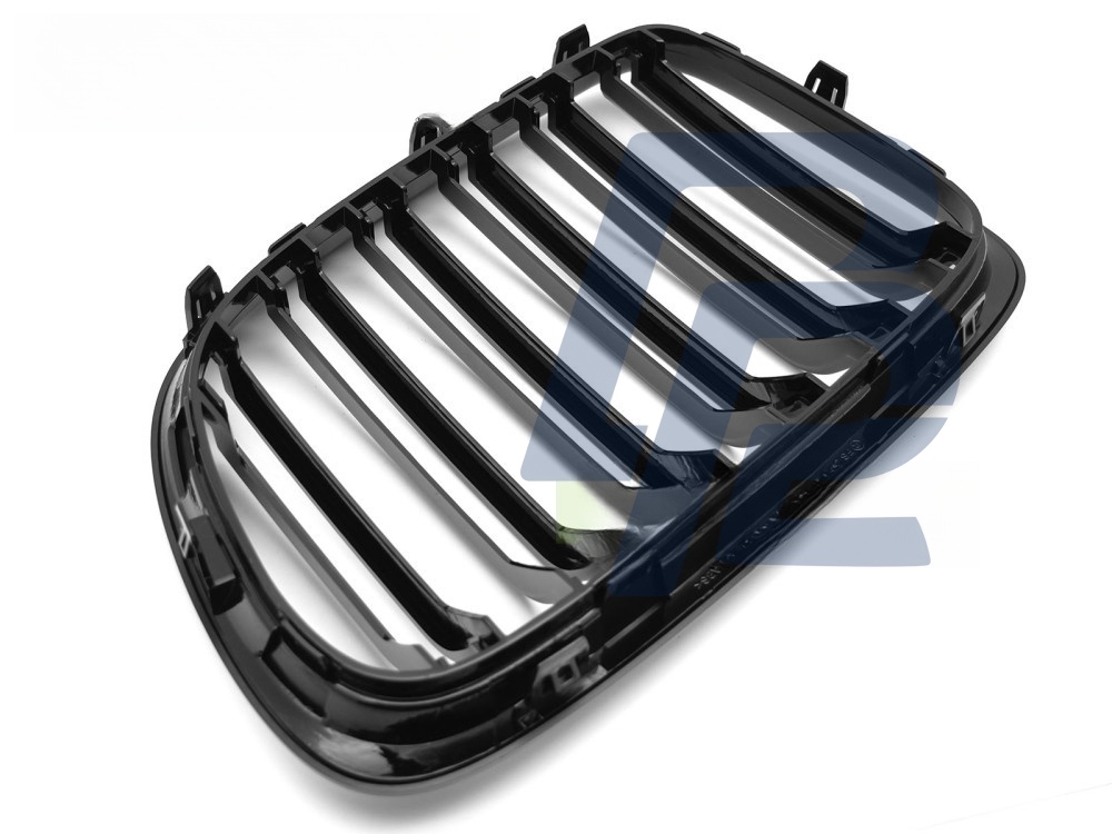 Grille Sport Gloss Black Double-Slat for BMW X1 E84 2009–2014 - 3