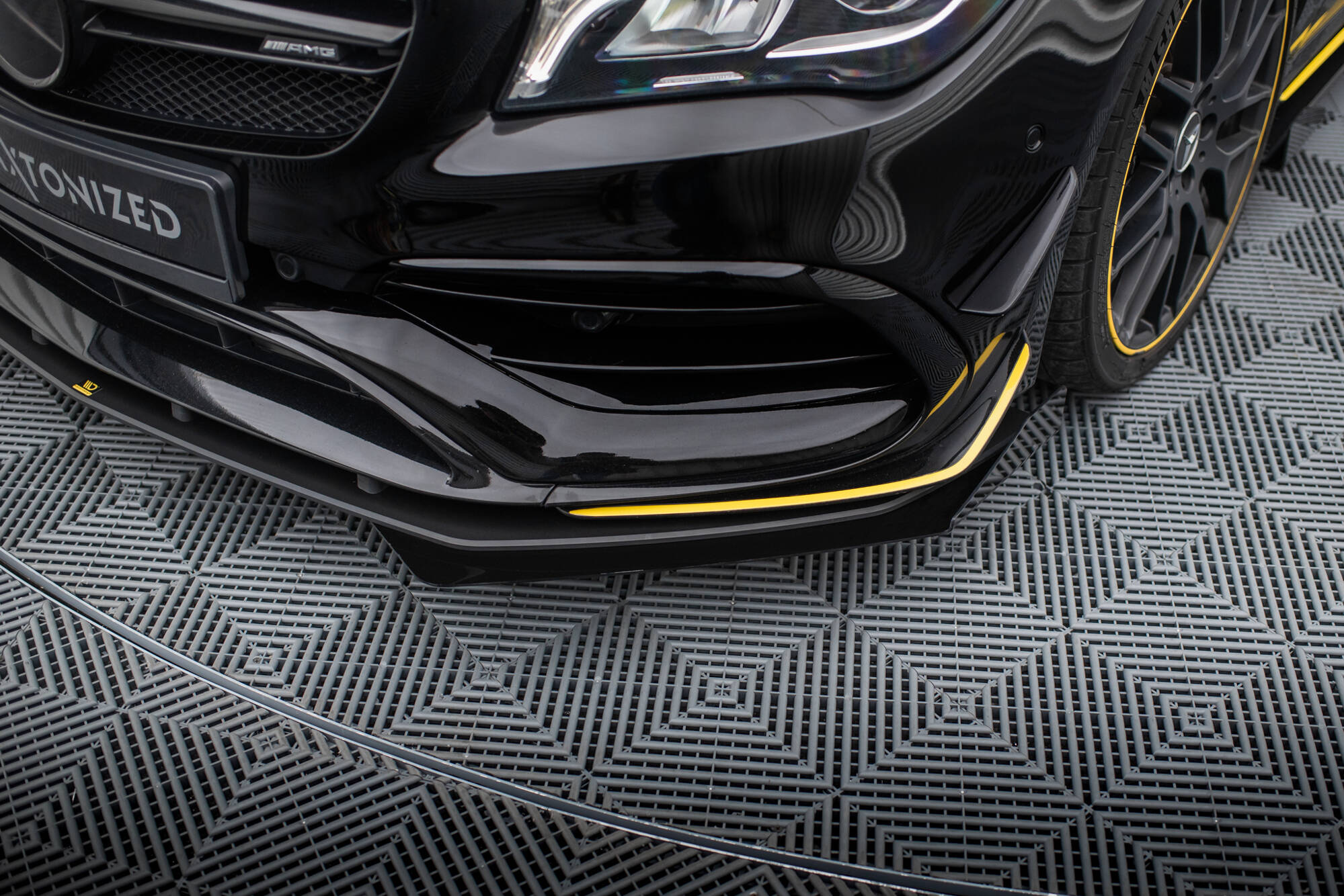Front Flaps Mercedes-AMG CLA 45 Aero C117 Facelift - 3