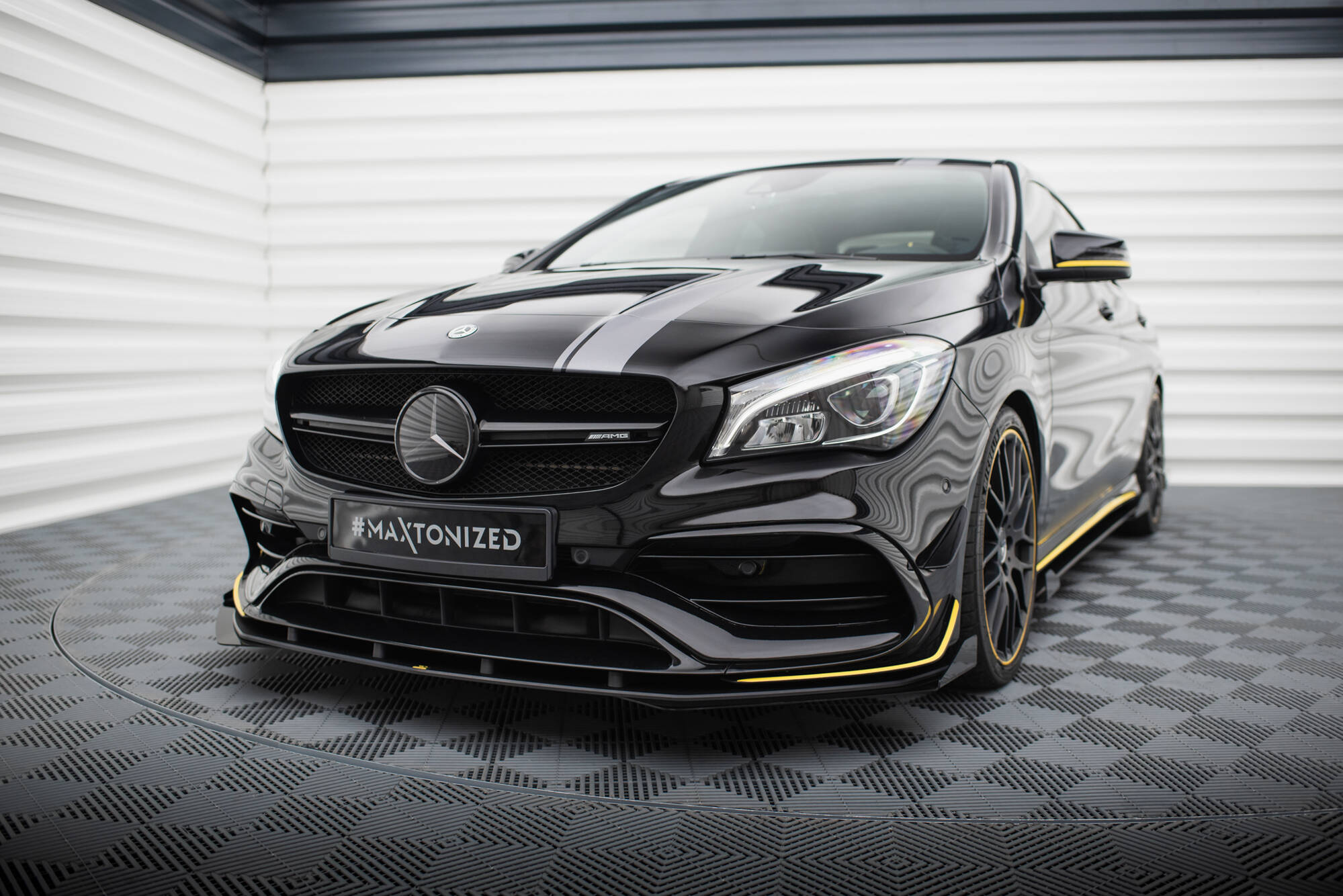 Front Flaps Mercedes-AMG CLA 45 Aero C117 Facelift - 2