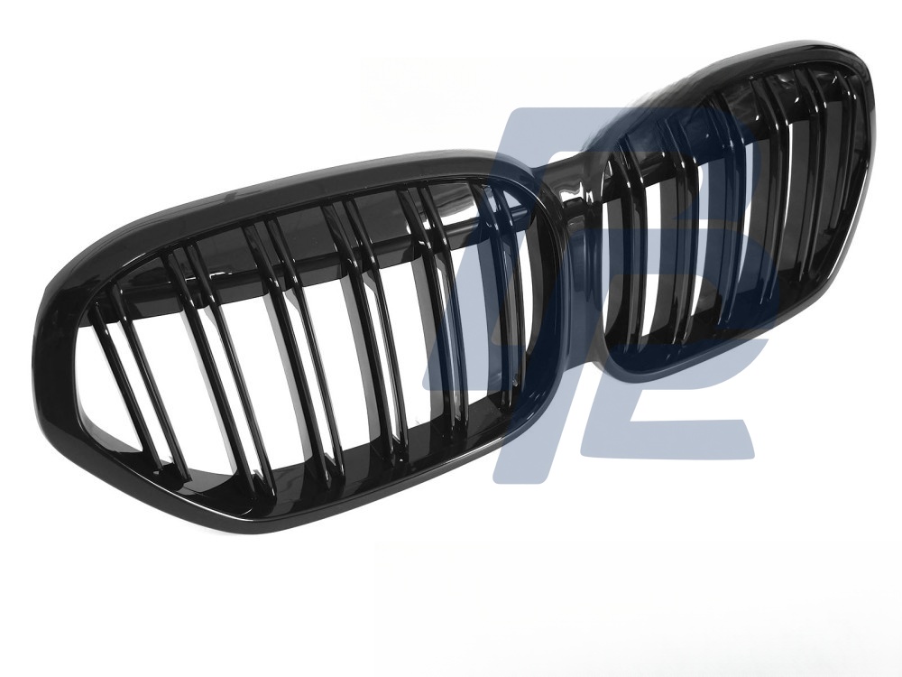 Grille Sport Gloss Black Double for BMW X1 F48 LCI 2020–2022 - 3