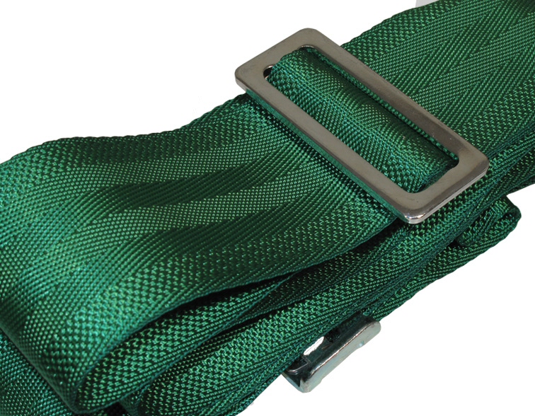 UNIVERSAL 6 POINT CAM LOCK SEAT BELT GREEN 3 INCH [SD] - 3