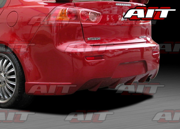 MITSUBISHI LANCER 07-11 C-WEST-WEAPON REAR BUMPER [AIT]