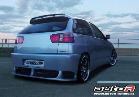 SEAT IBIZA 99-02 REARBUMPER OLD SCHOOL [AUTOR]