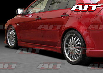 MITSUBISHI LANCER 07-11 C-WEST-WEAPON SIDESKIRTS SET [AIT]