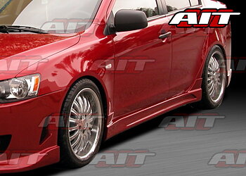 MITSUBISHI LANCER 07-11 C-WEST-WEAPON SIDESKIRTS SET [AIT]