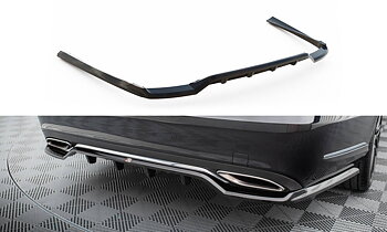 Central Rear Splitter (Vertical Bars) Mercedes-Benz E W212 Facelift