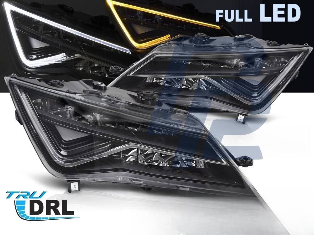 Headlights Full LED DRL for Seat Leon III F5 2012–2020 - 3