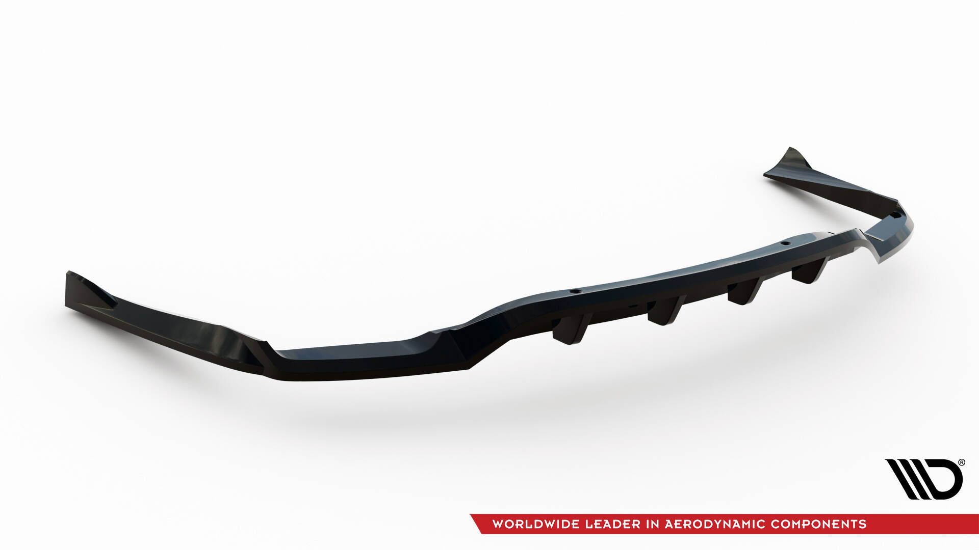Central Rear Splitter (Vertical Bars) Mercedes-Benz CLA C117 Facelift - 6