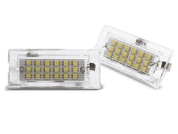 LICENSE LED LIGHTS BMW X5 E53 / X3 04-06 LED