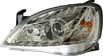 OPEL CORSA C 01-04 HEADLIGHTS SET CLEAR