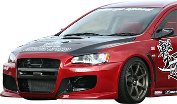 MITSUBISHI LANCER EVO X CZ4A CHARGESPEED HOOD